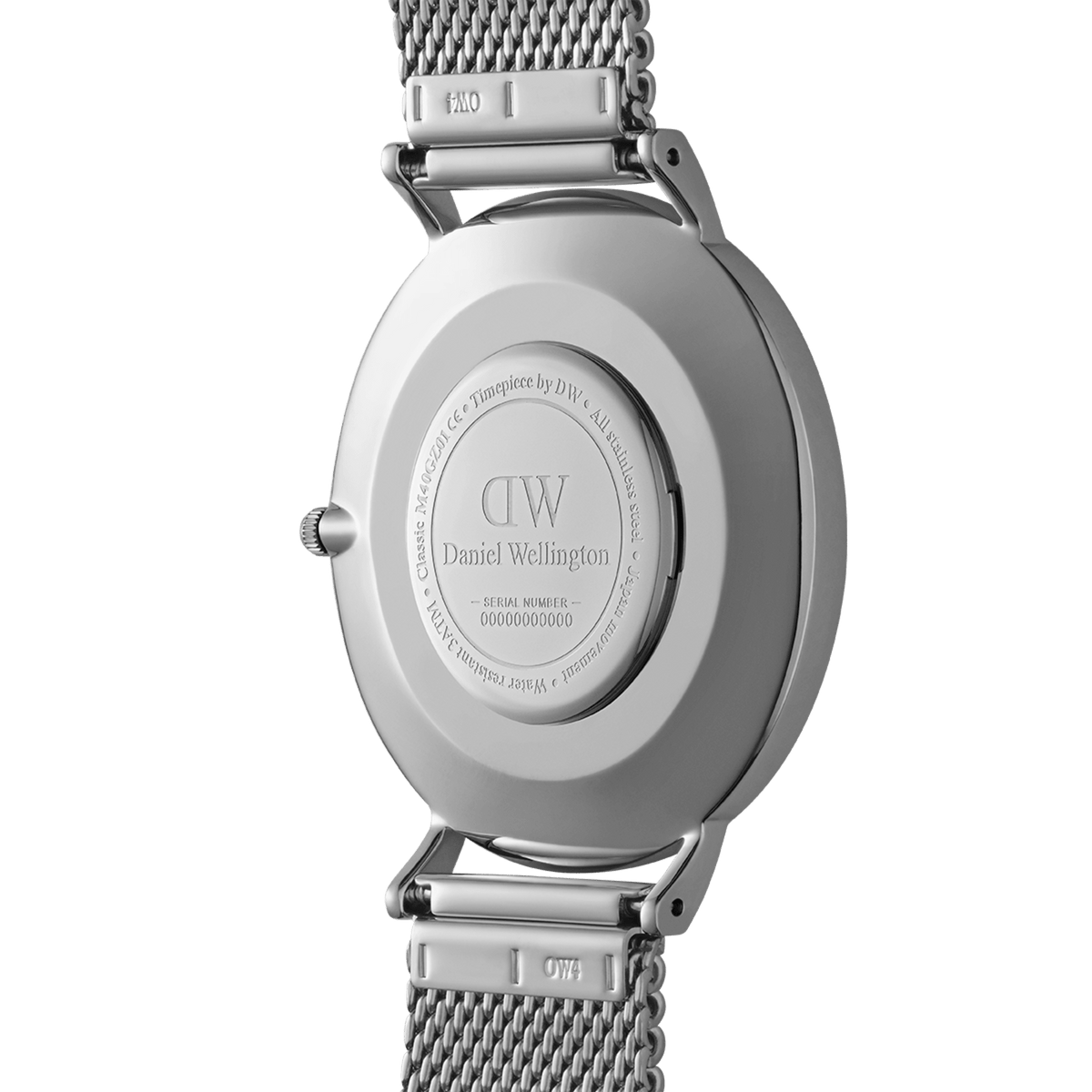 Đồng hồ Classic Mesh Onyx - Bạc