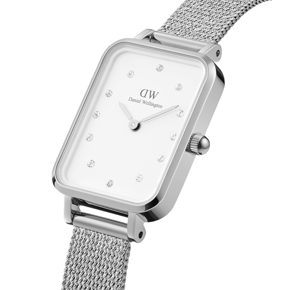 Đồng hồ Quadro Lumine Pressed Sterling - Bạc