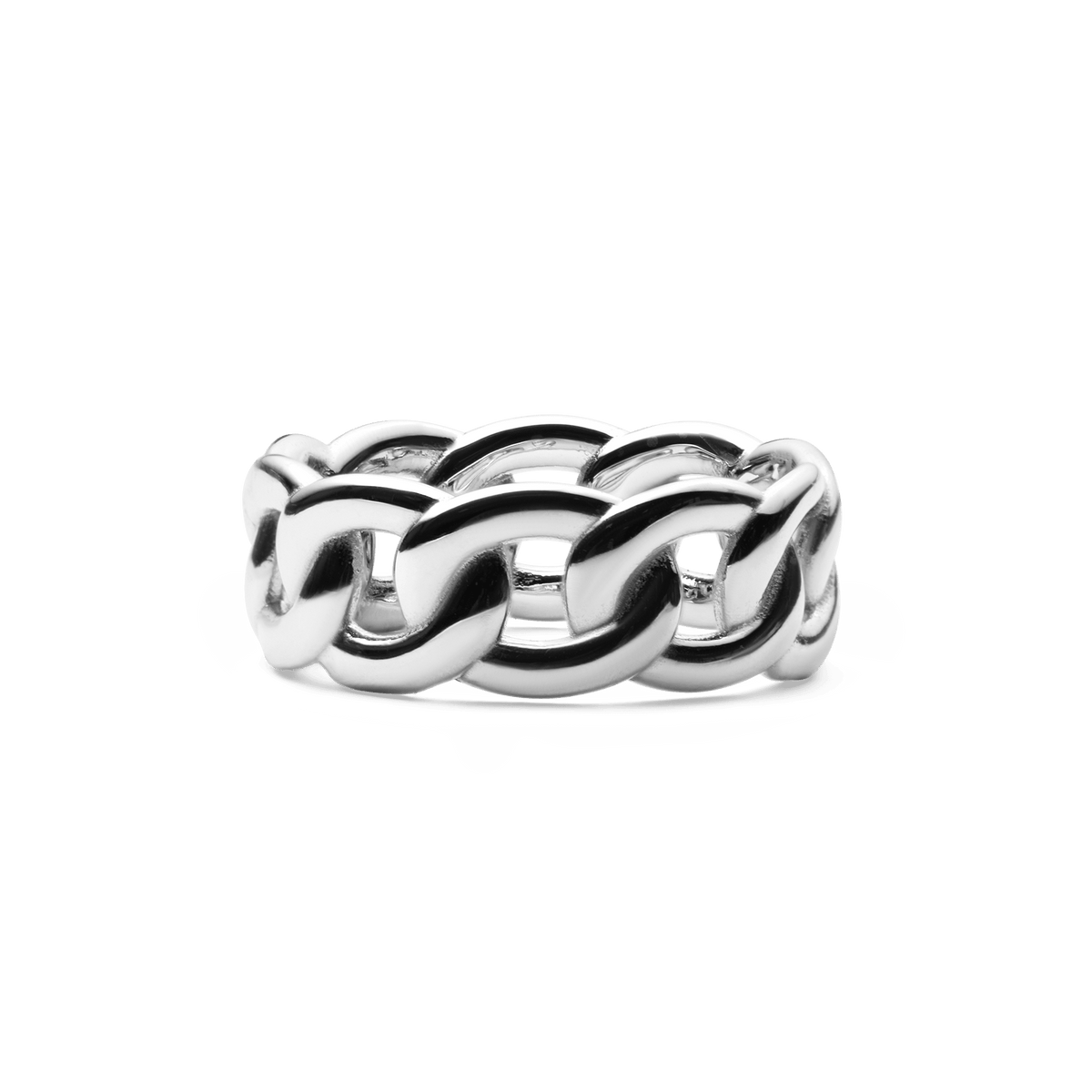 Nhẫn Chunky Chain - Bạc