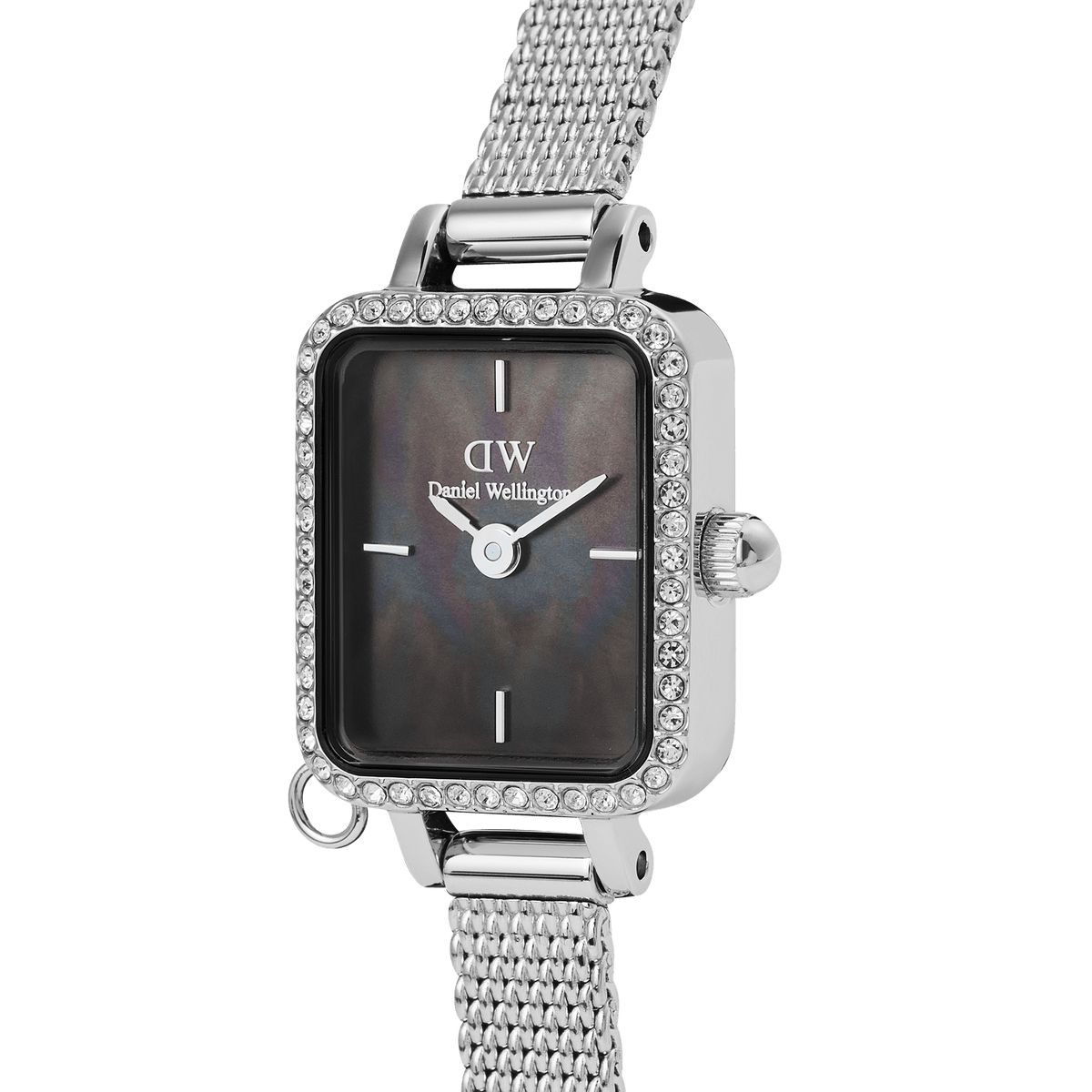 Đồng hồ Quadro Crystal Crystal Zodiac - Bạc