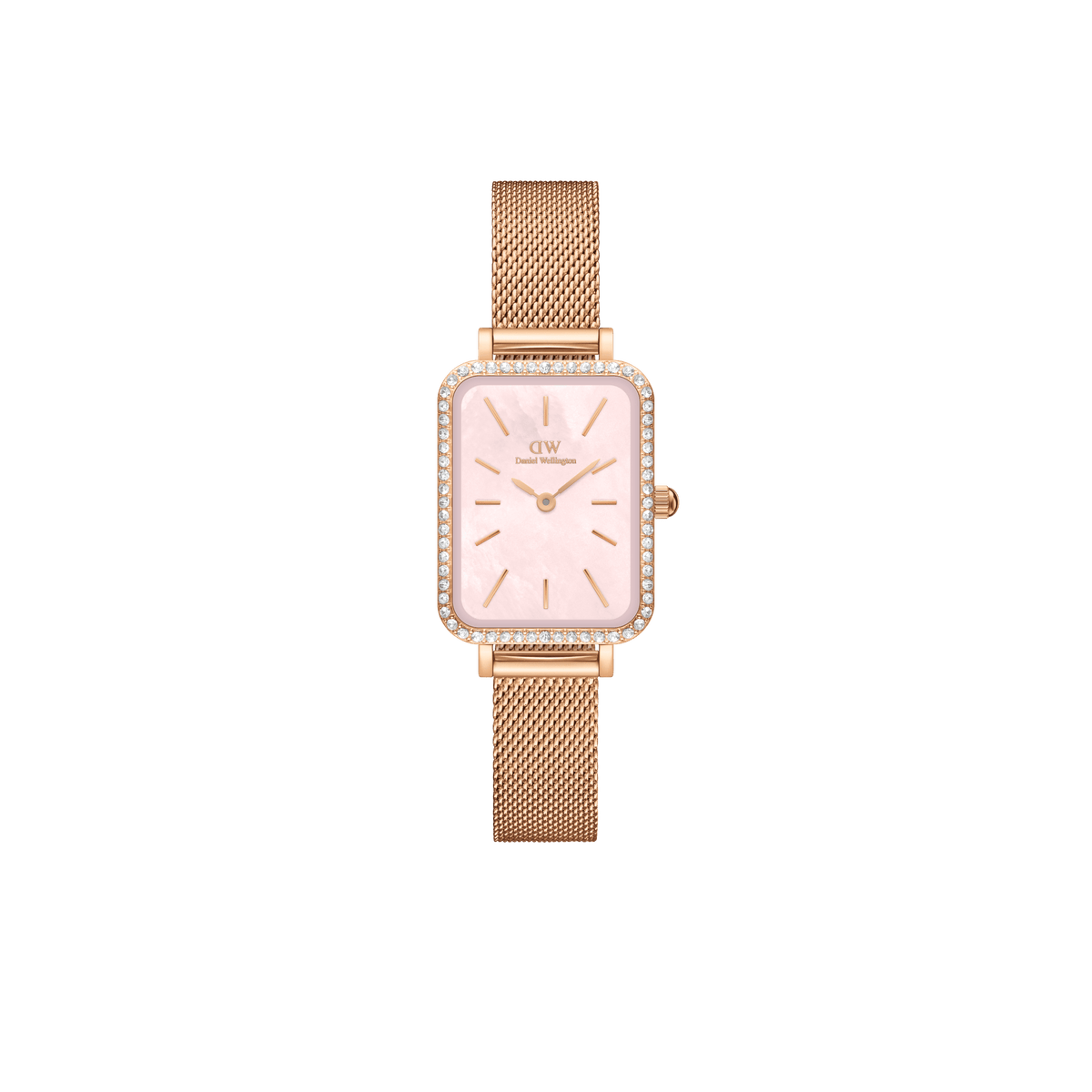 Đồng hồ Quadro Lumine Bezel Melrose - Vàng Hồng
