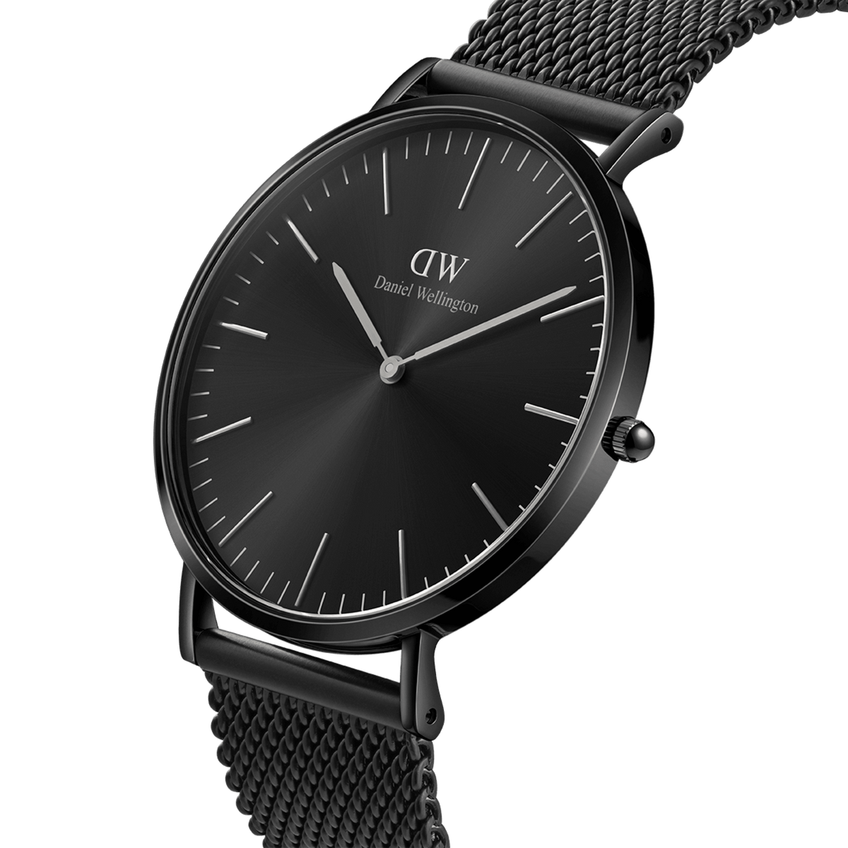 Đồng hồ Classic Mesh Onyx - Đen