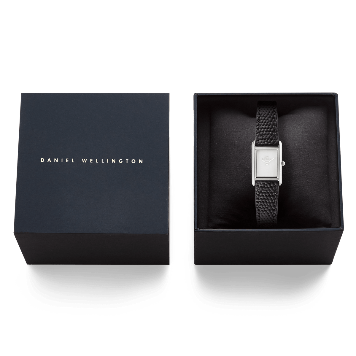 Đồng hồ Bound Mini Black Lizard - Bạc
