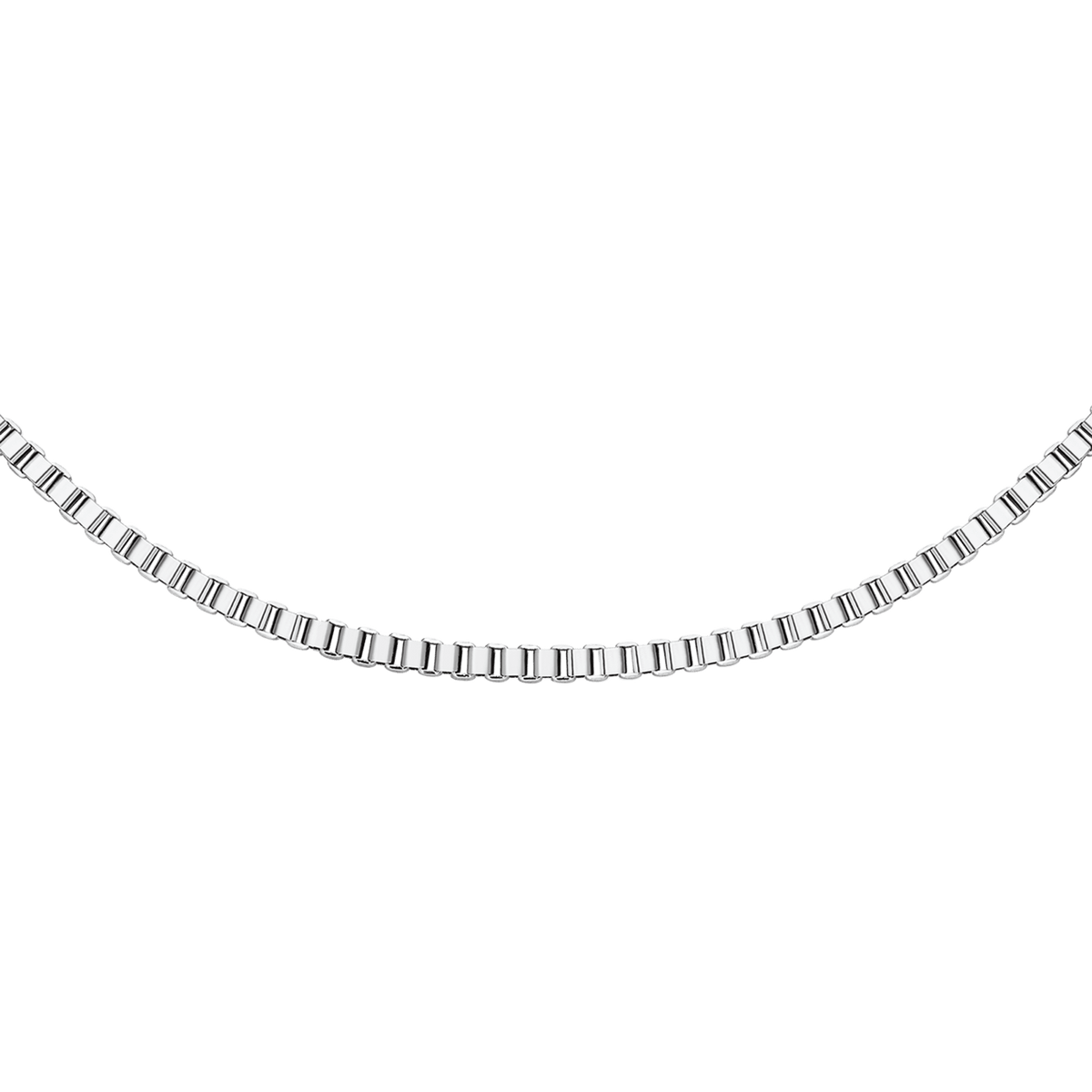 Dây chuyền Box Chain - Bạc