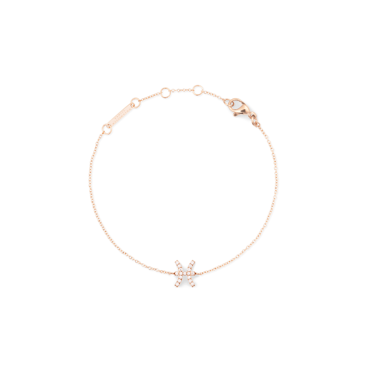 Vòng tay Crystal Zodiac - Vàng Hồng