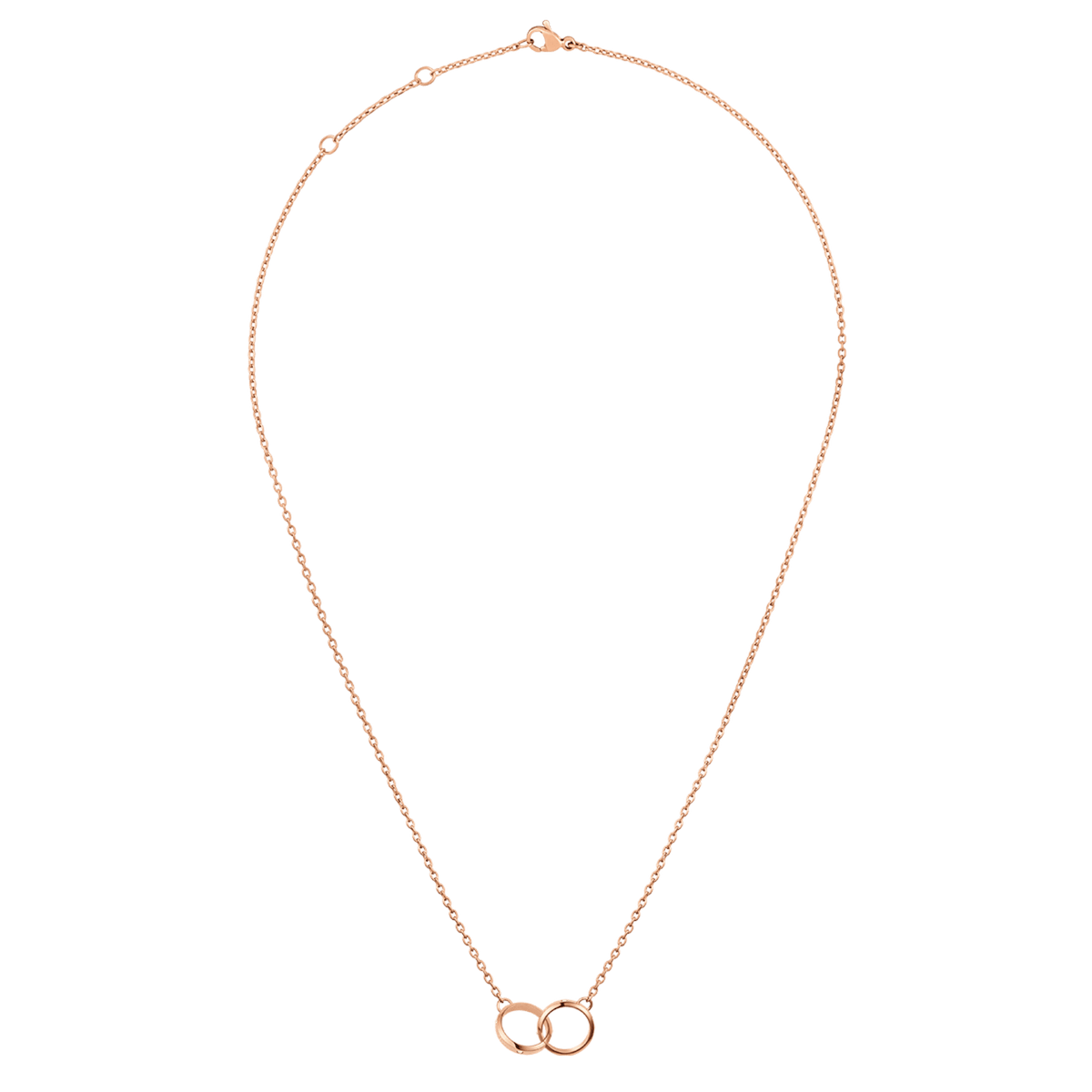 Dây chuyền Classic Lumine - Vàng Hồng