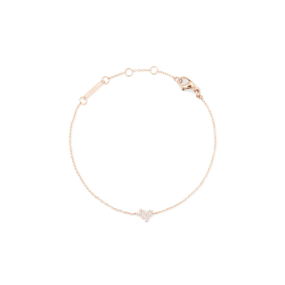 Vòng tay Crystal Zodiac - Vàng Hồng