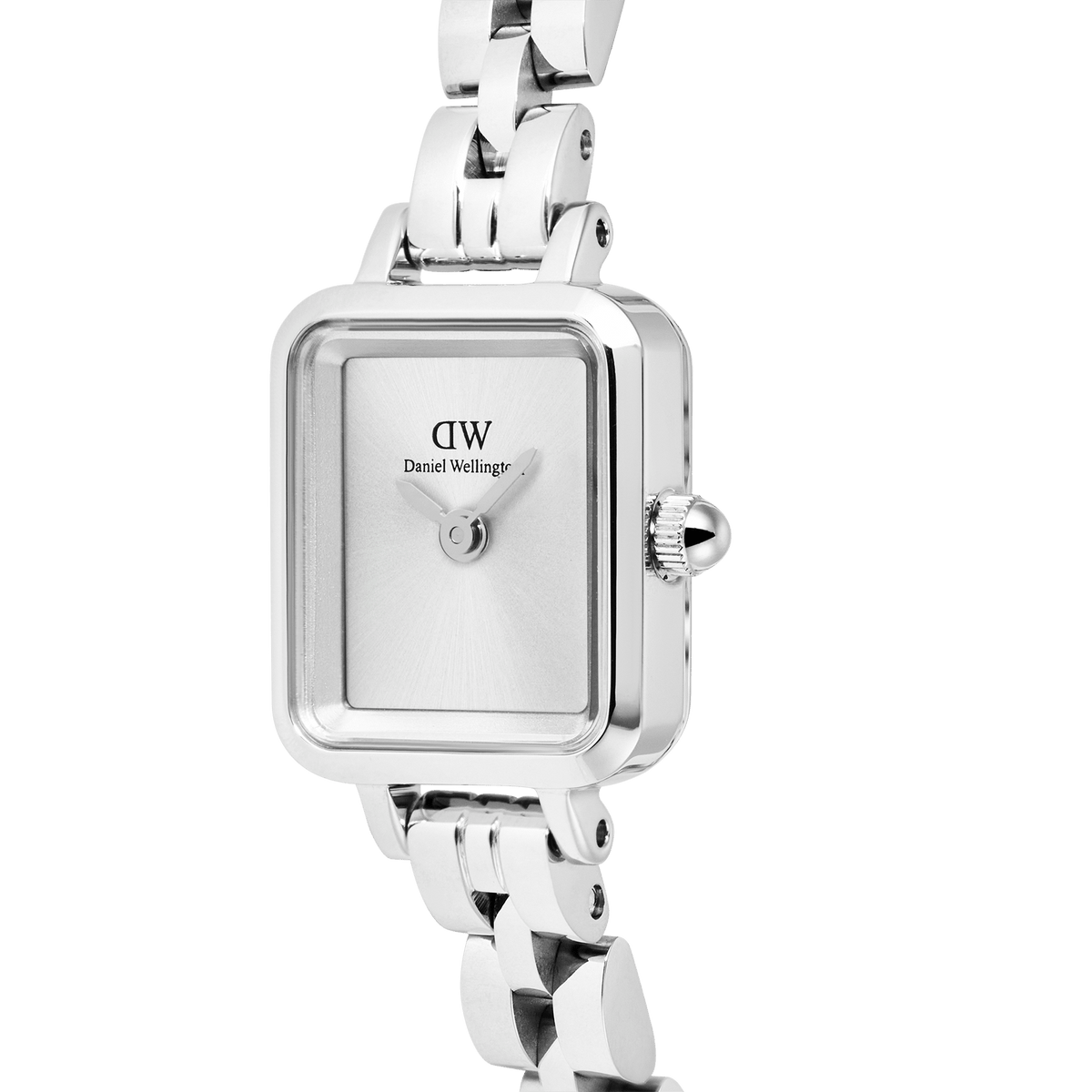 Đồng hồ Quadro Mini Arch 3-link - Bạc