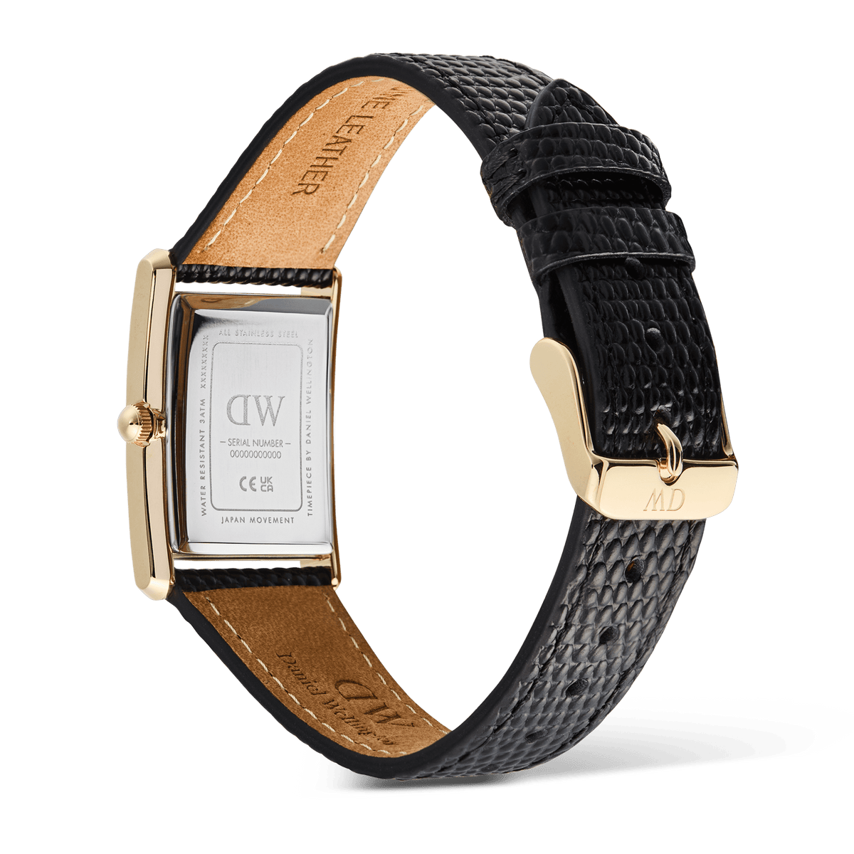 Đồng hồ Bound Black Lizard Guilloché - Vàng