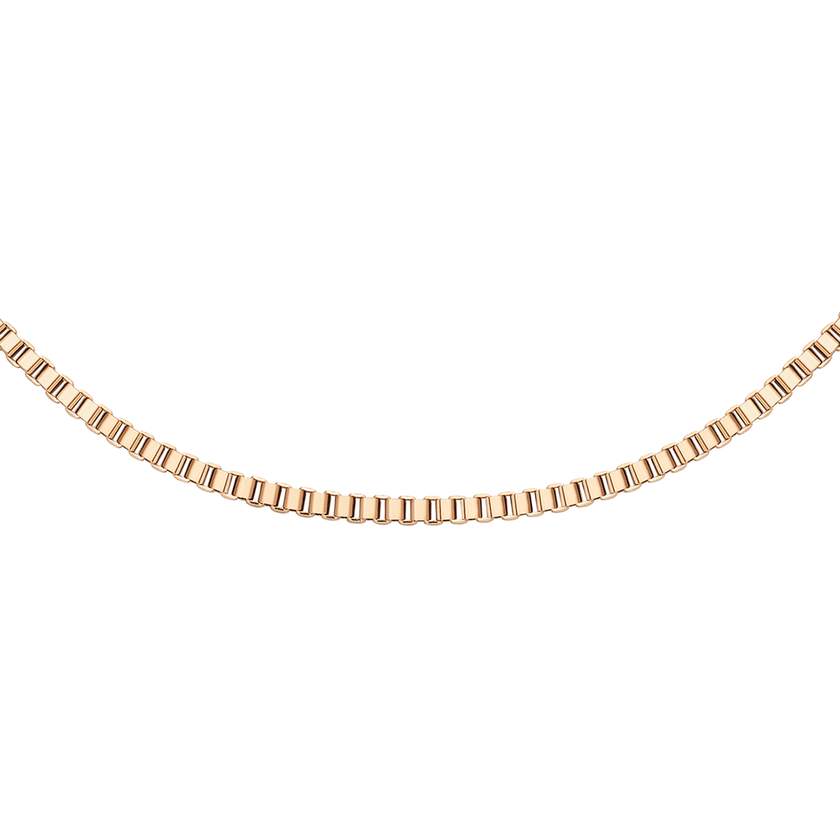 Dây chuyền Box Chain - Vàng Hồng