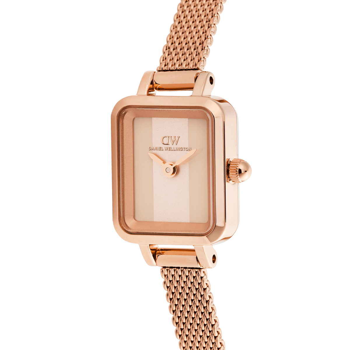 Đồng hồ Nữ Daniel Wellington Quadro Mini Màu Vàng hồng - 15.4x18.2mm DW00100962