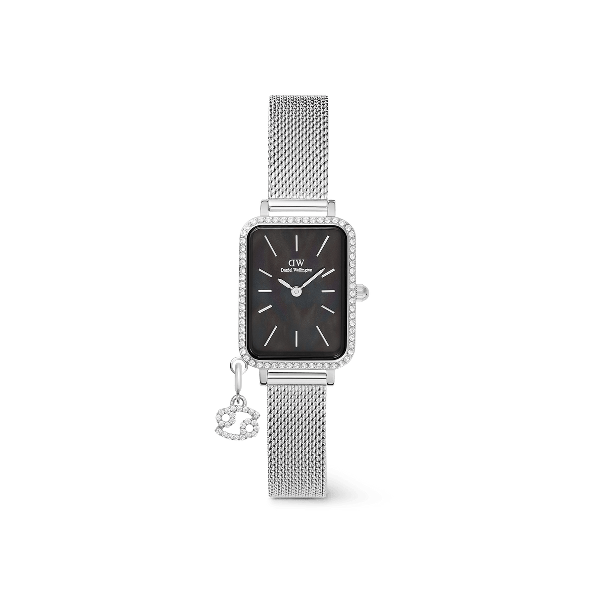 Đồng hồ Quadro Crystal Crystal Zodiac - Bạc