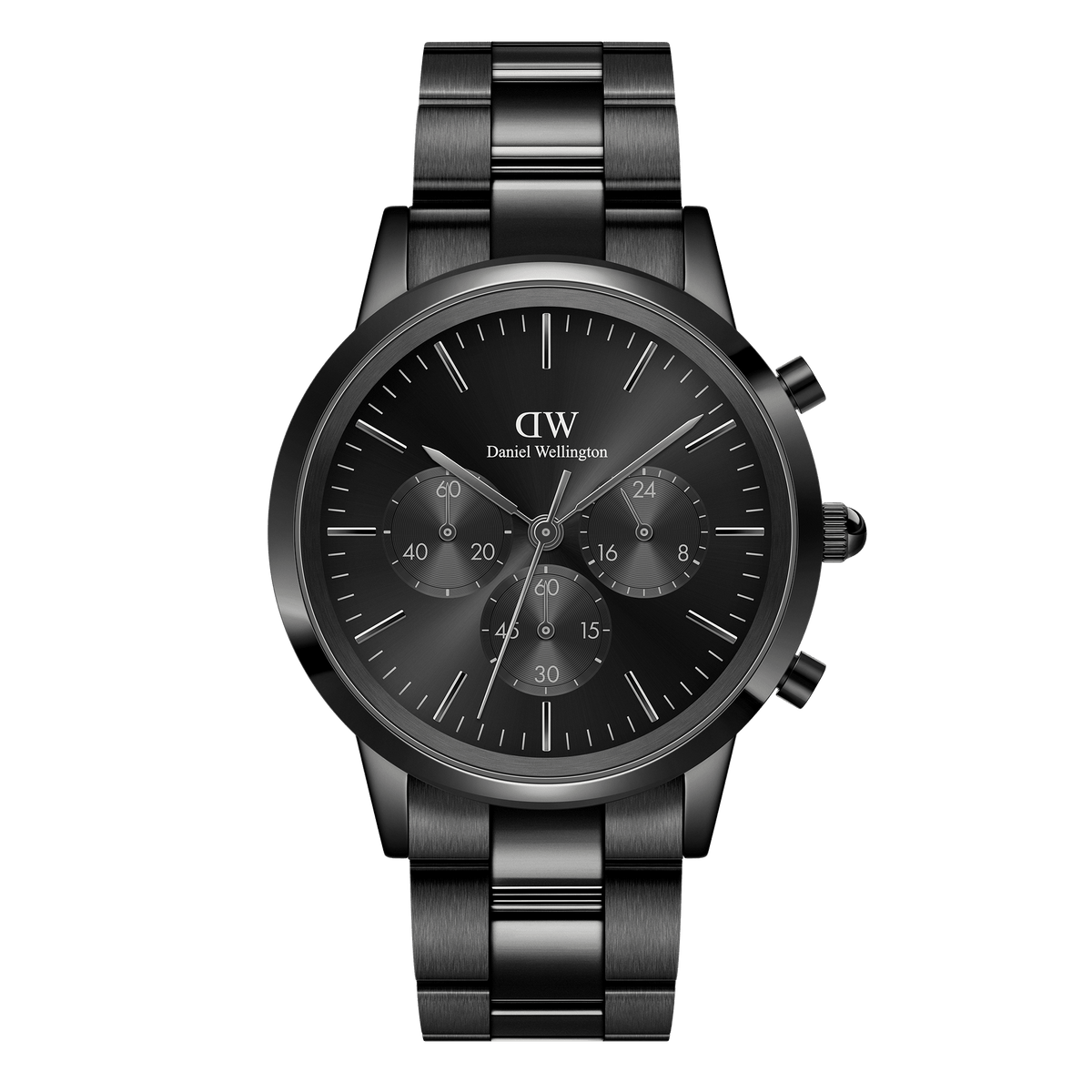 Đồng hồ Iconic Chronograph Link Onyx - Đen