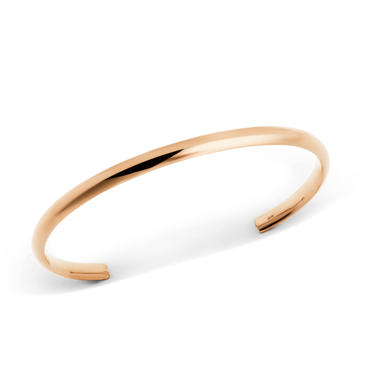 Vòng tay Arch Cuff - Vàng hồng 4mm Large Large
