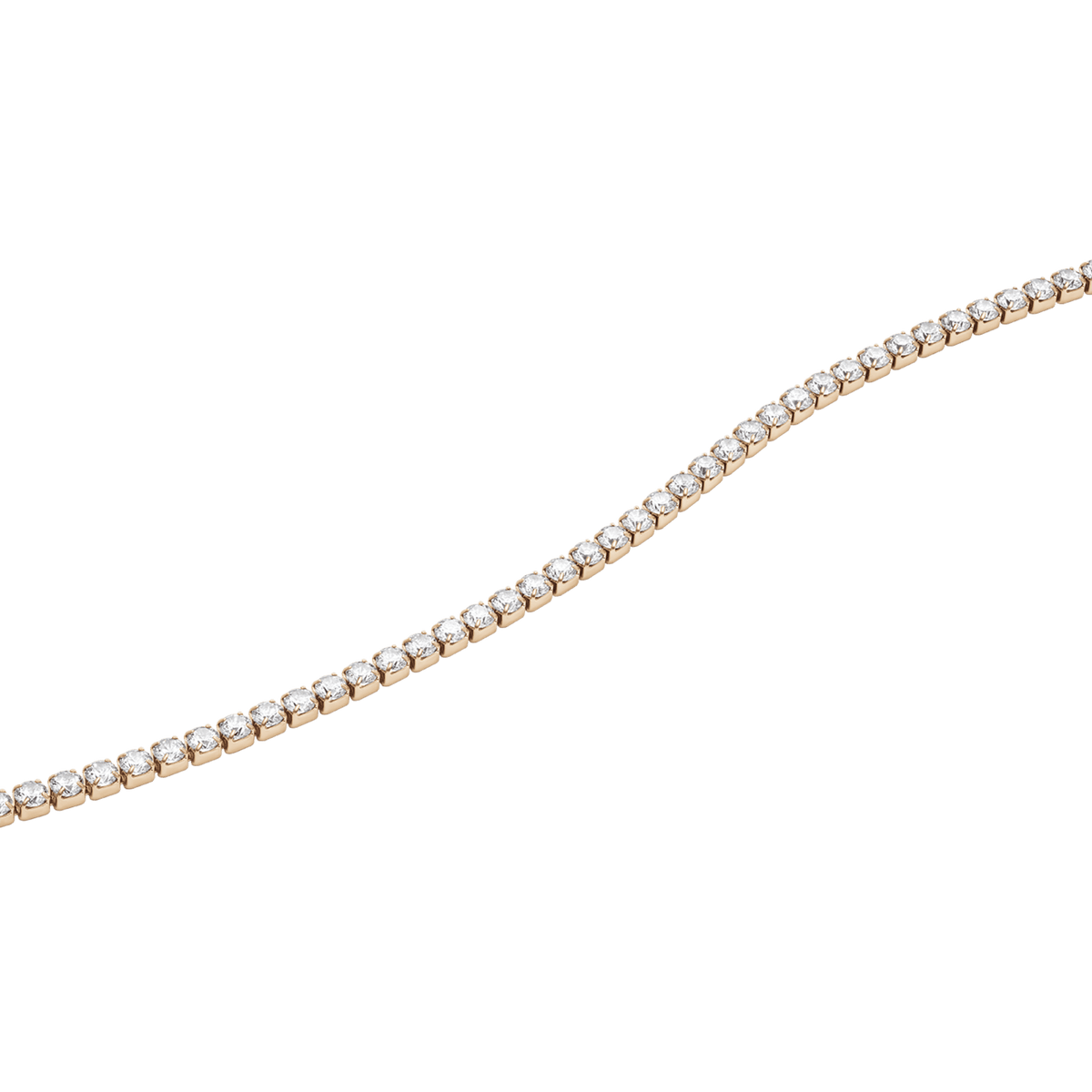 Dây chuyền Classic Tennis - Vàng Hồng