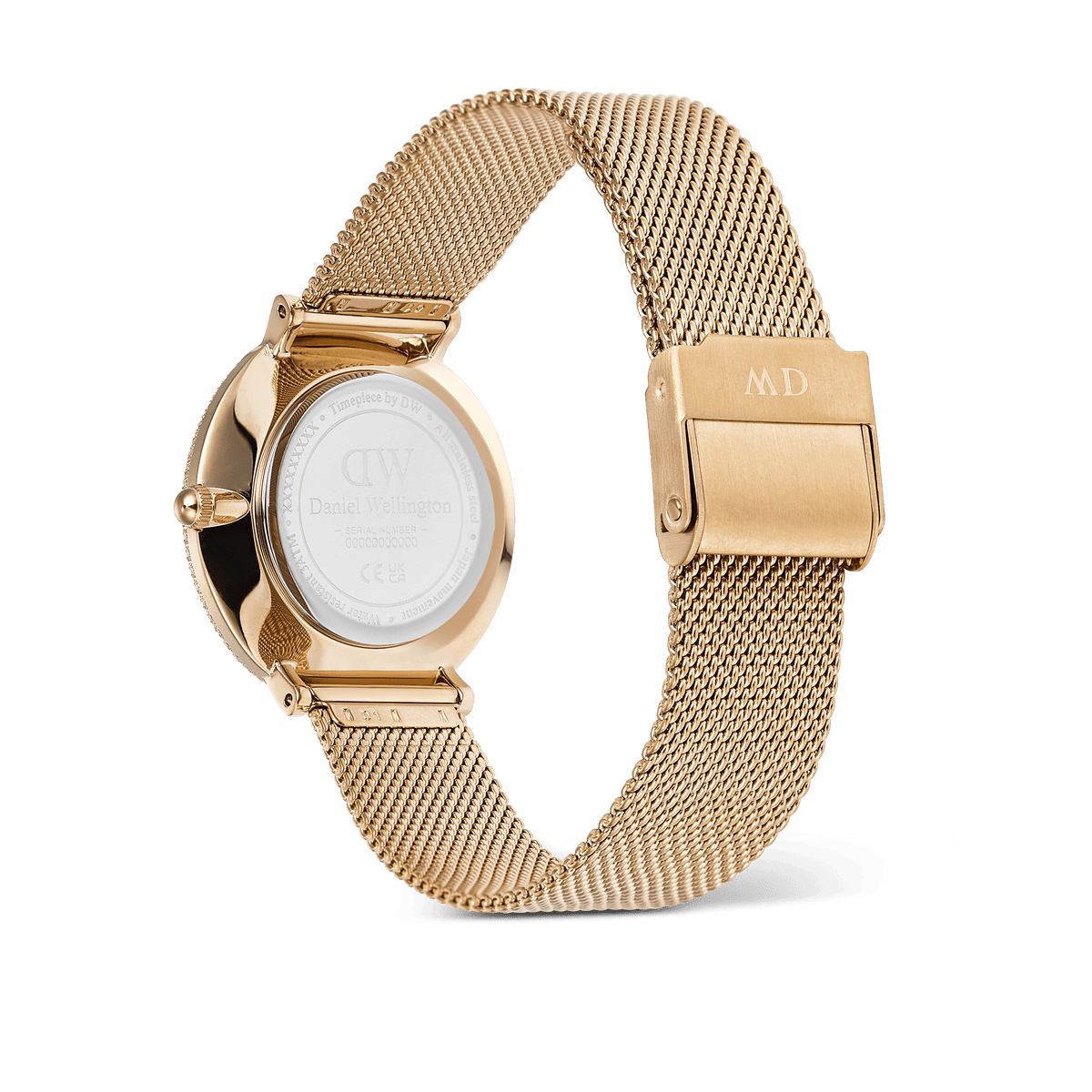 Đồng hồ Crystal Bezel - Vàng
