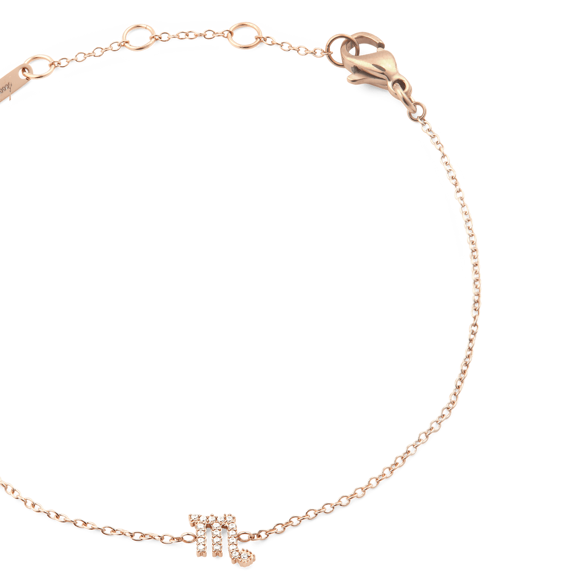 Vòng tay Crystal Zodiac - Vàng Hồng