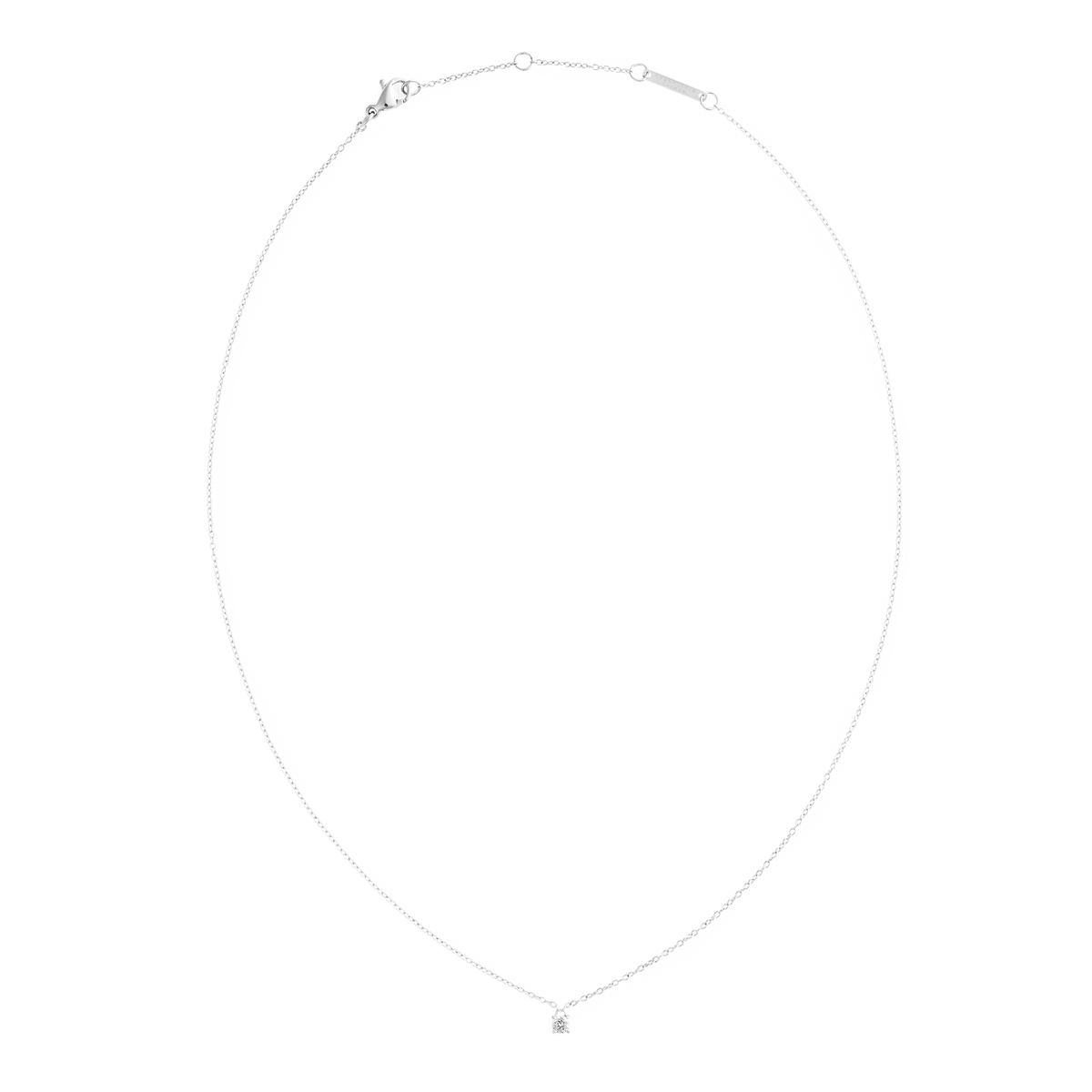 Dây chuyền Mirelle Solitaire Necklace - Bạc