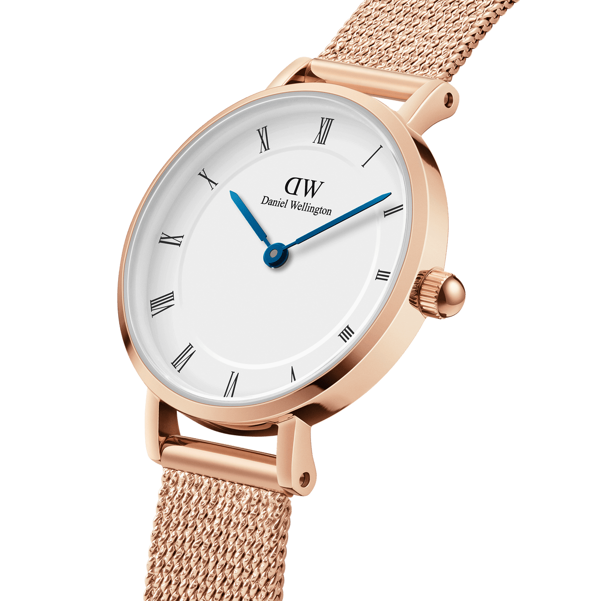 Đồng hồ Petite Roman Numerals Melrose - Vàng Hồng