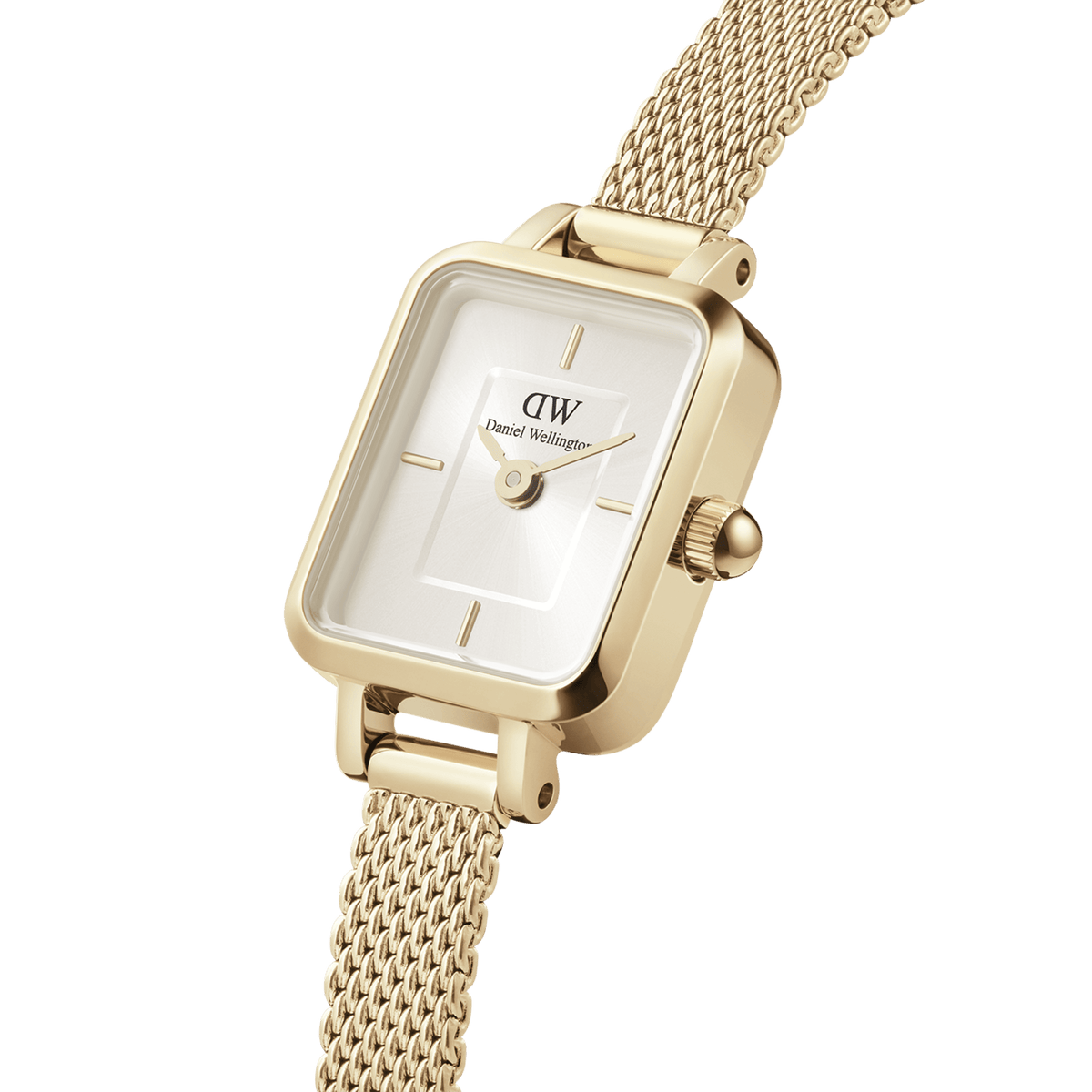 Đồng hồ Quadro Mini Evergold G champagne - Vàng