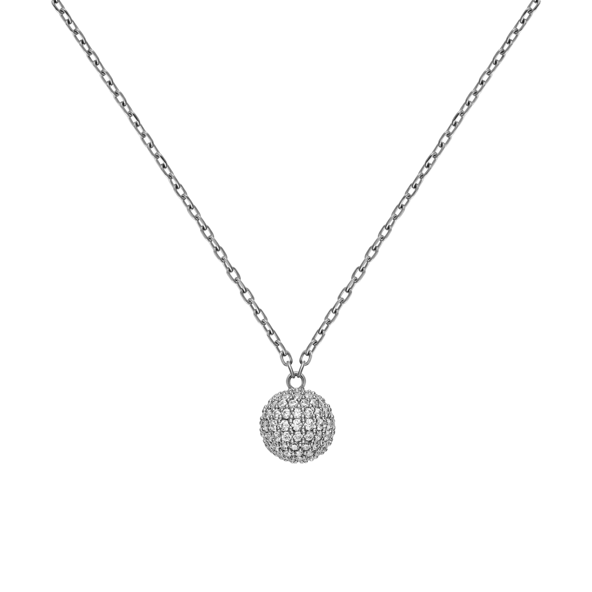 Dây chuyền Pavé Crystal - Bạc