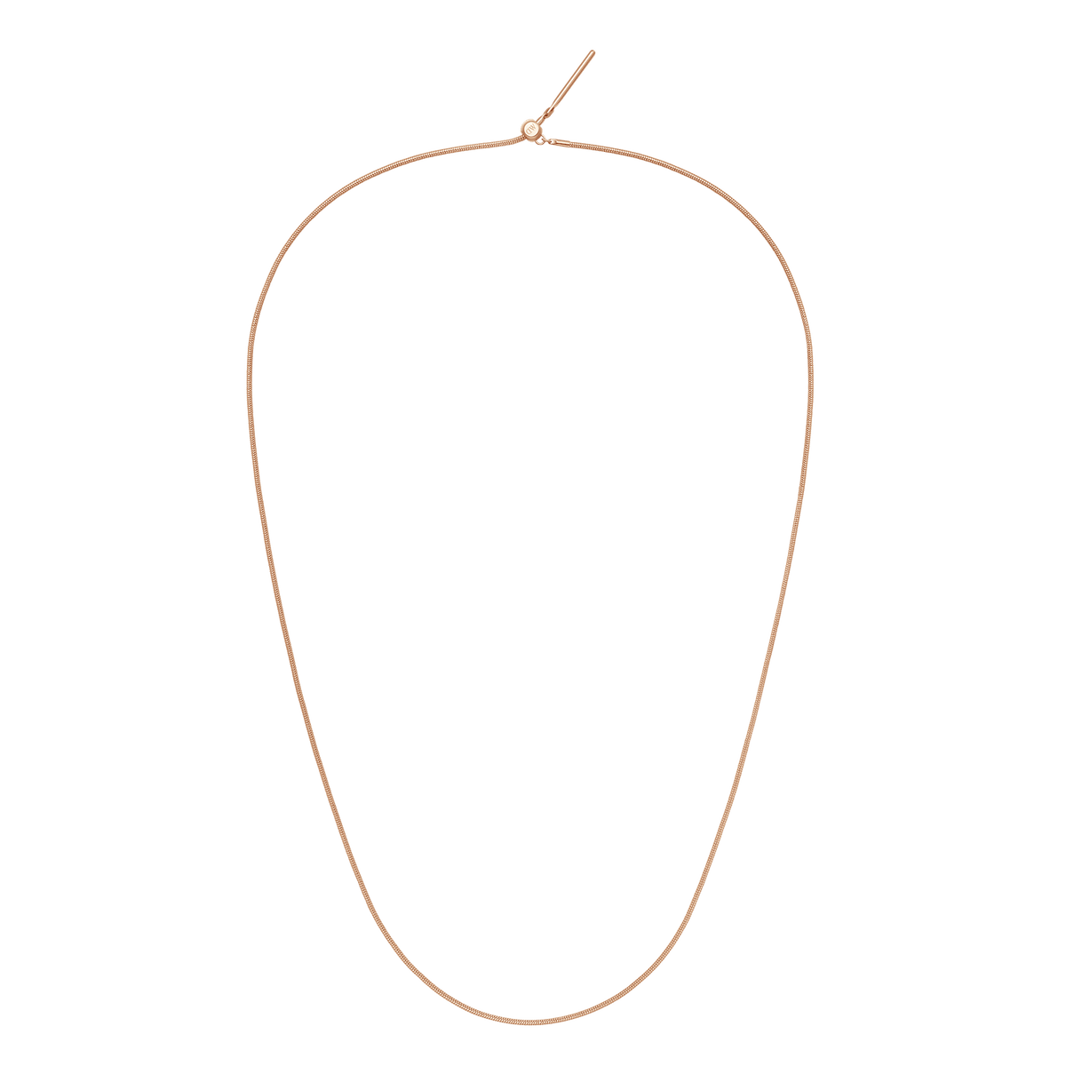 Dây chuyền Charm Snake - Vàng Hồng