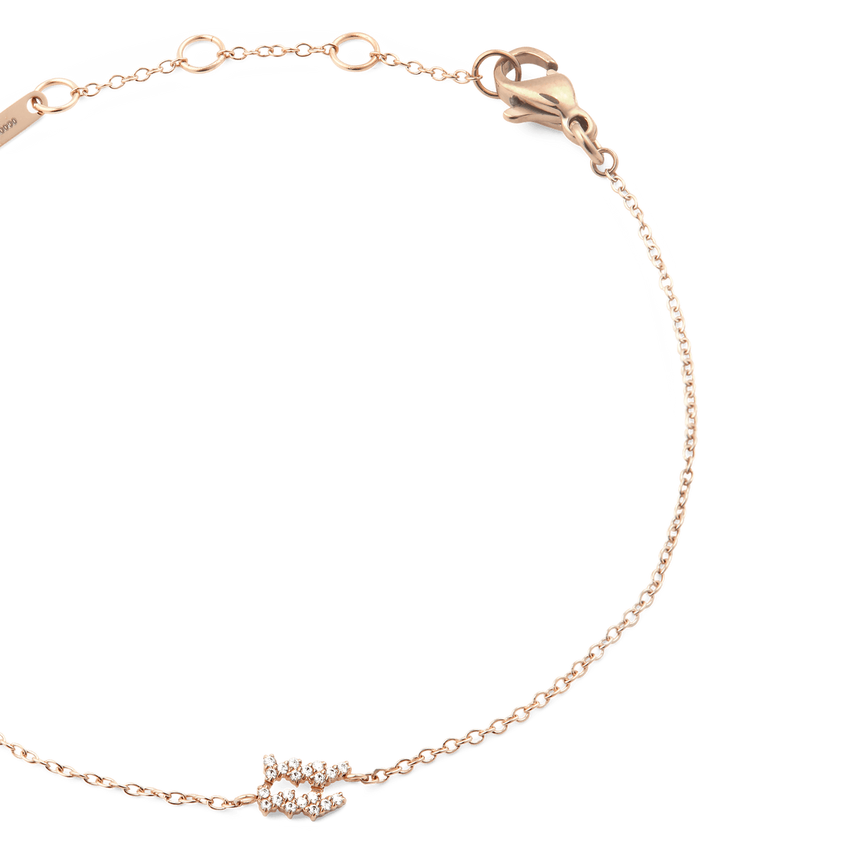 Vòng tay Crystal Zodiac - Vàng Hồng