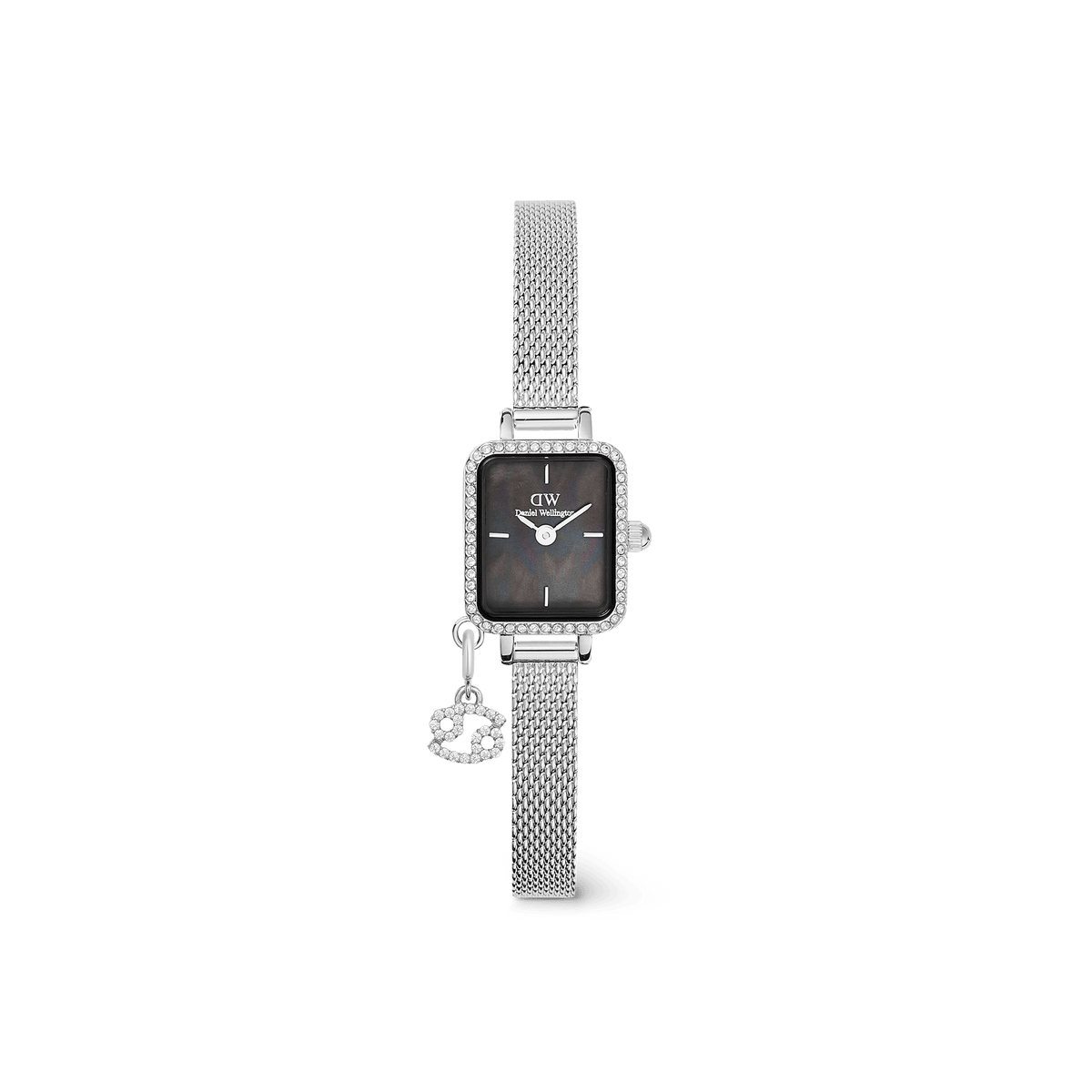 Đồng hồ Quadro Crystal Crystal Zodiac - Bạc