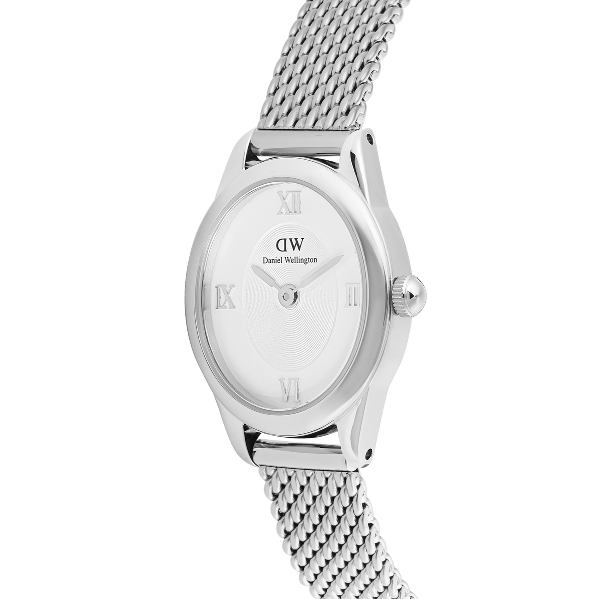 Đồng hồ Ophelia Mini Mesh White - Bạc