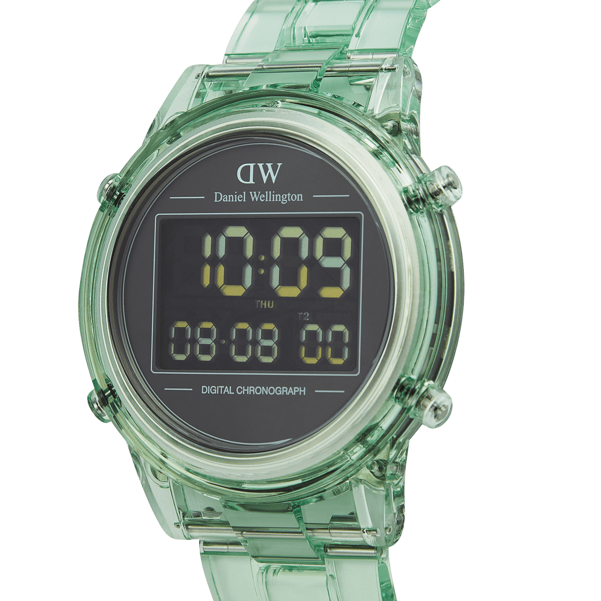 Đồng hồ Retro Digital - Xanh lá nhạt