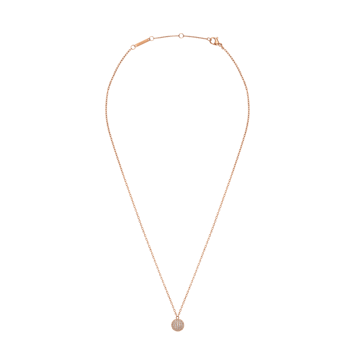 Dây chuyền Pavé Crystal - Vàng Hồng