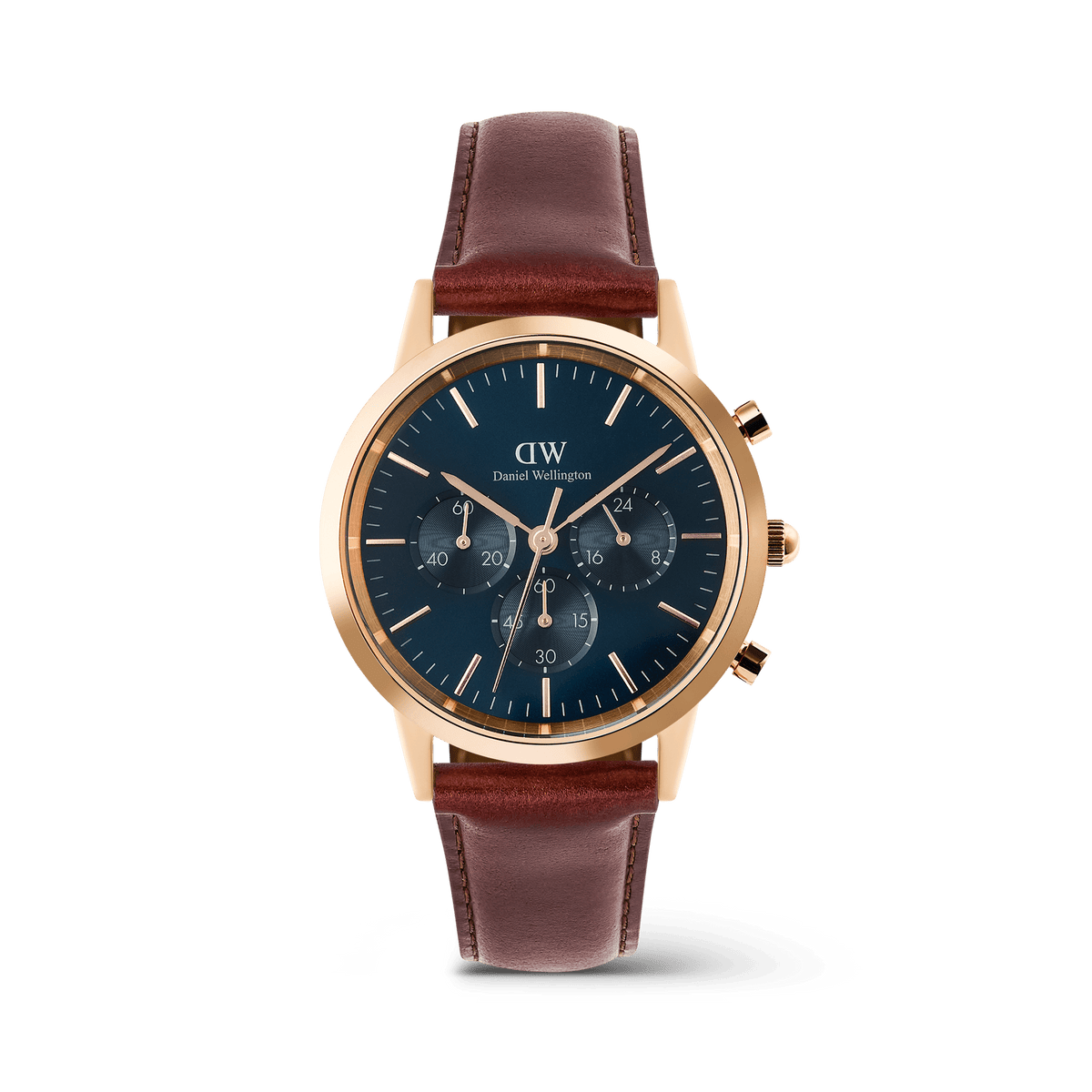 Đồng hồ Iconic Chronograph St Mawes Arctic - Vàng Hồng