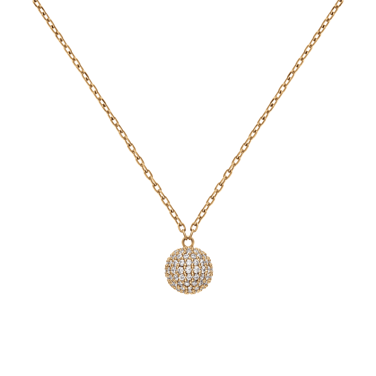 Dây chuyền Pavé Crystal - Vàng