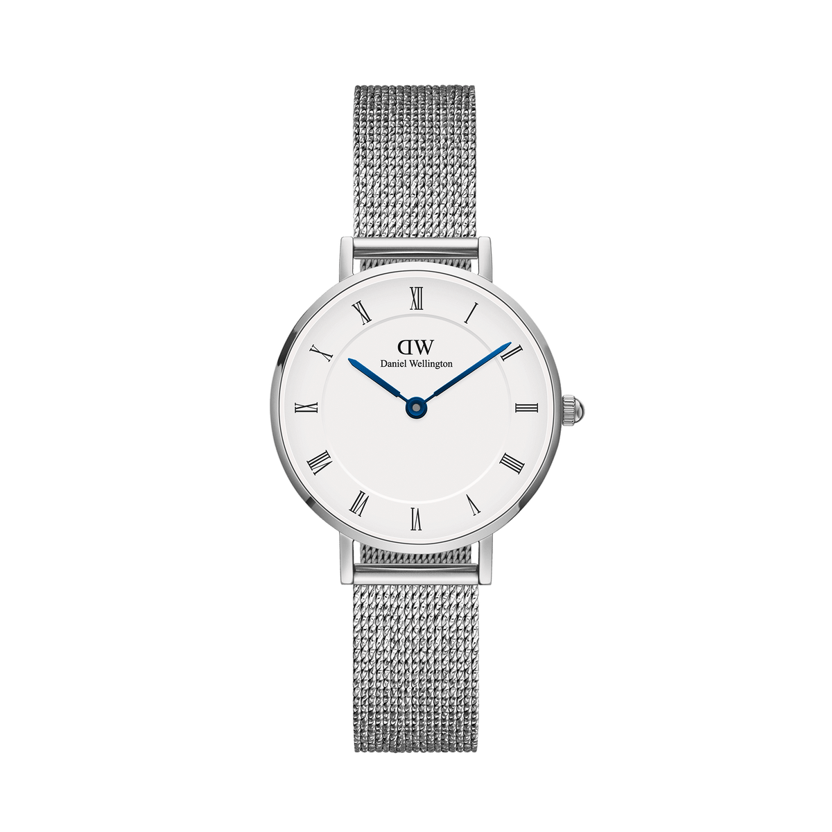 Đồng hồ Petite Roman Numerals Sterling - Bạc