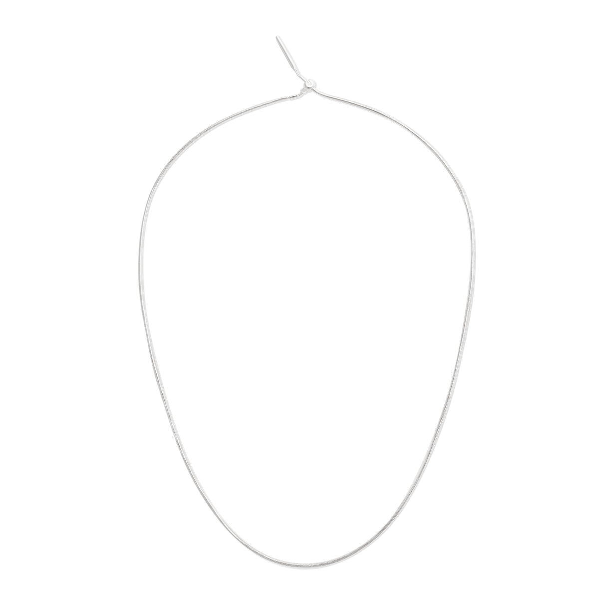 Dây chuyền Charm Snake - Bạc