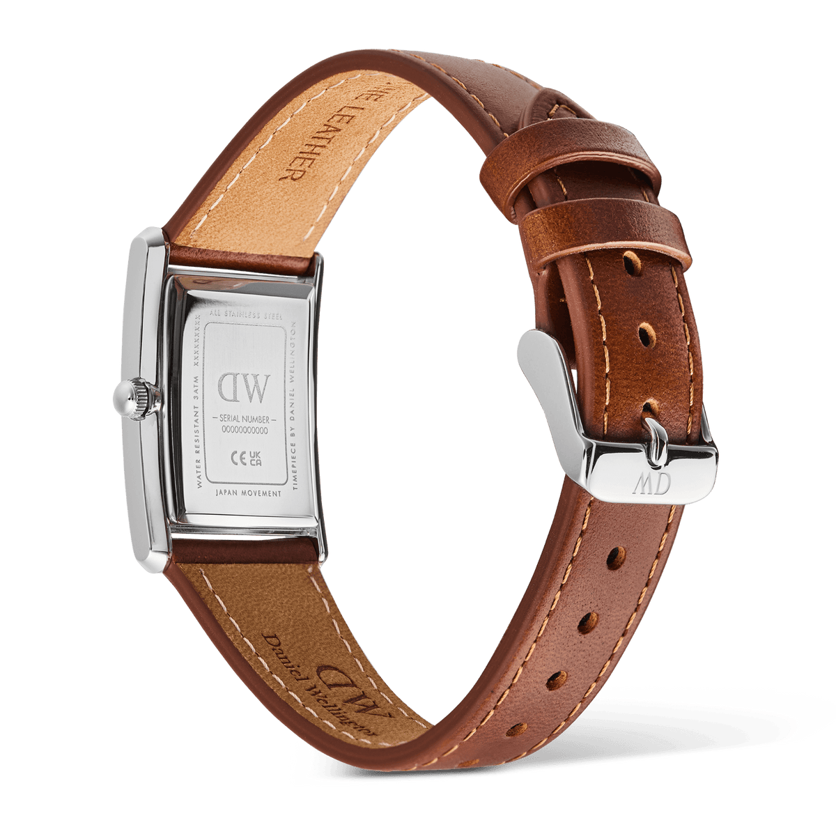Đồng hồ Bound Light Brown Arctic Guilloché - Bạc