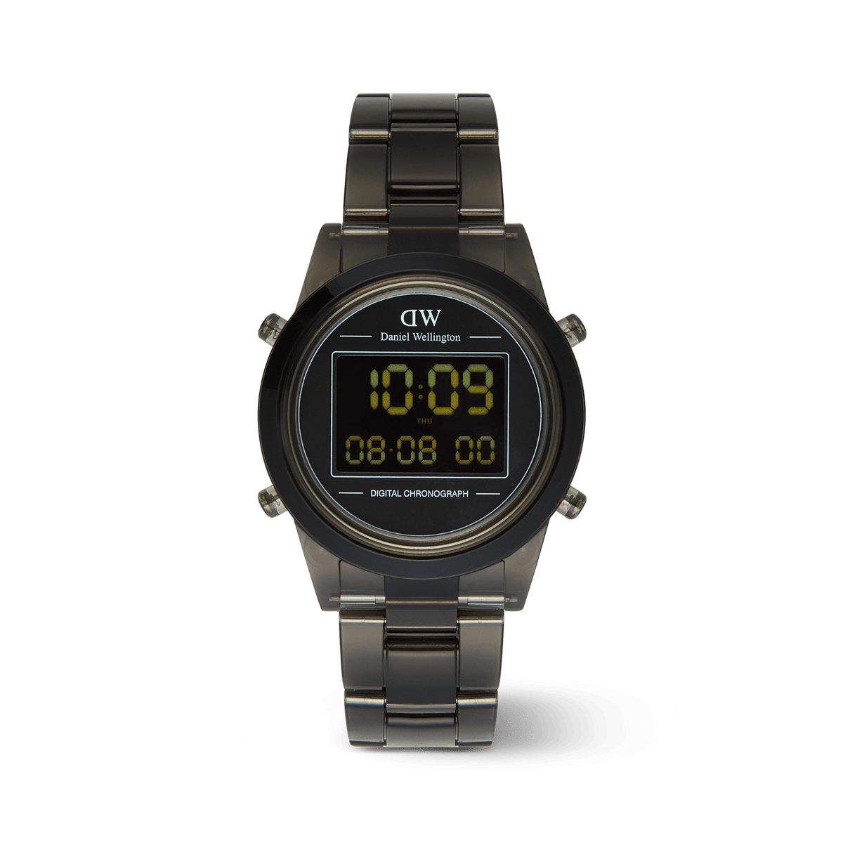 Đồng hồ Retro Digital - Xám đen