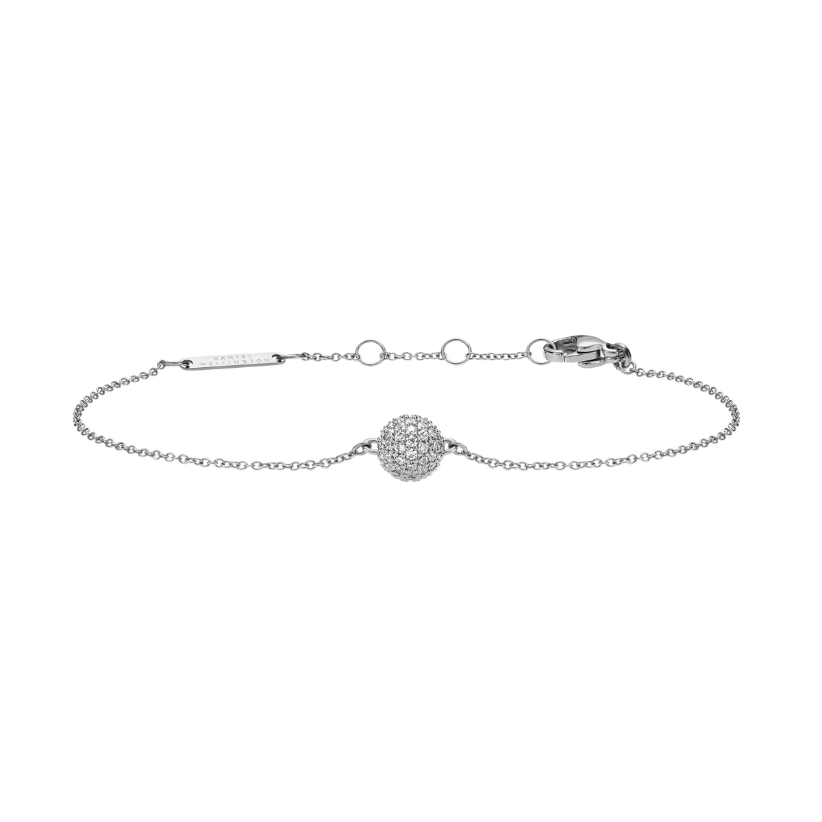 Vòng tay Pavé Crystal - Bạc