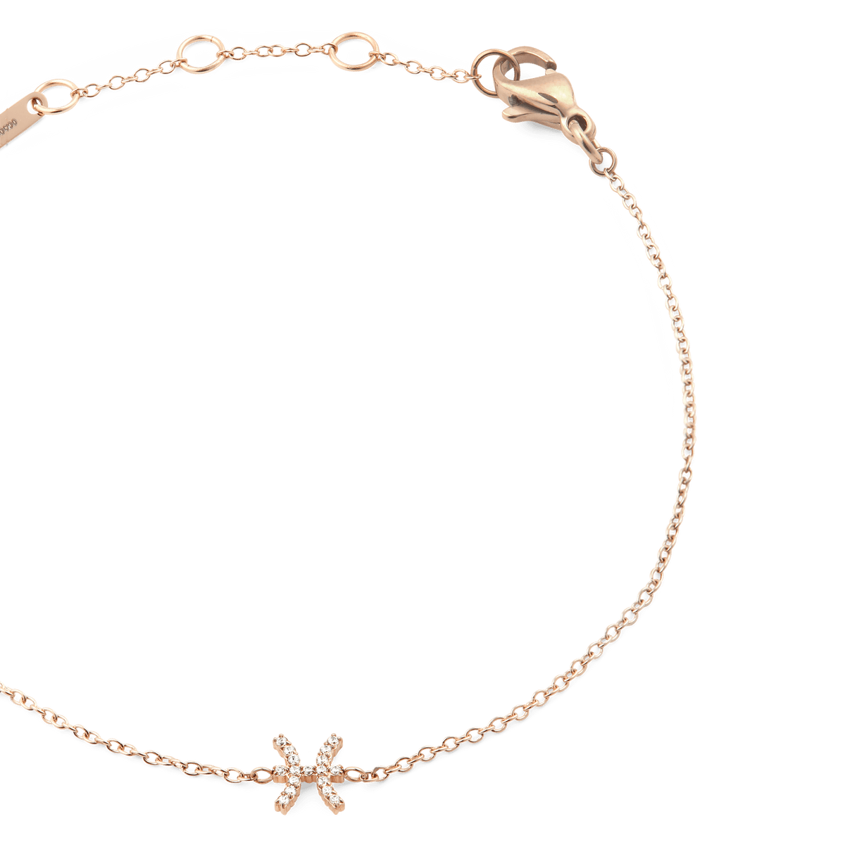 Vòng tay Crystal Zodiac - Vàng Hồng