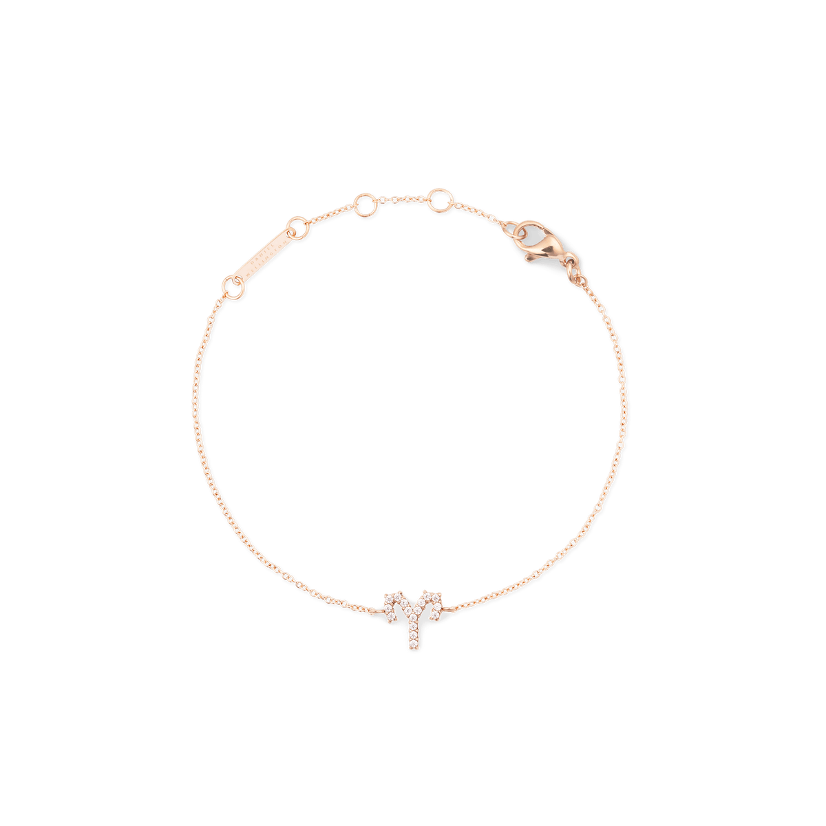 Vòng tay Crystal Zodiac - Vàng Hồng