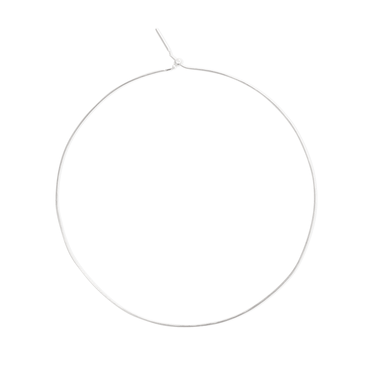 Dây chuyền Charm Snake - Bạc