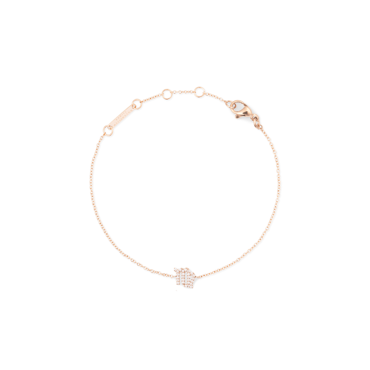 Vòng tay Crystal Zodiac - Vàng Hồng