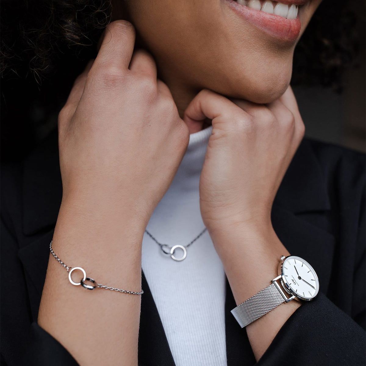 Đồng hồ Petite Sterling - Bạc