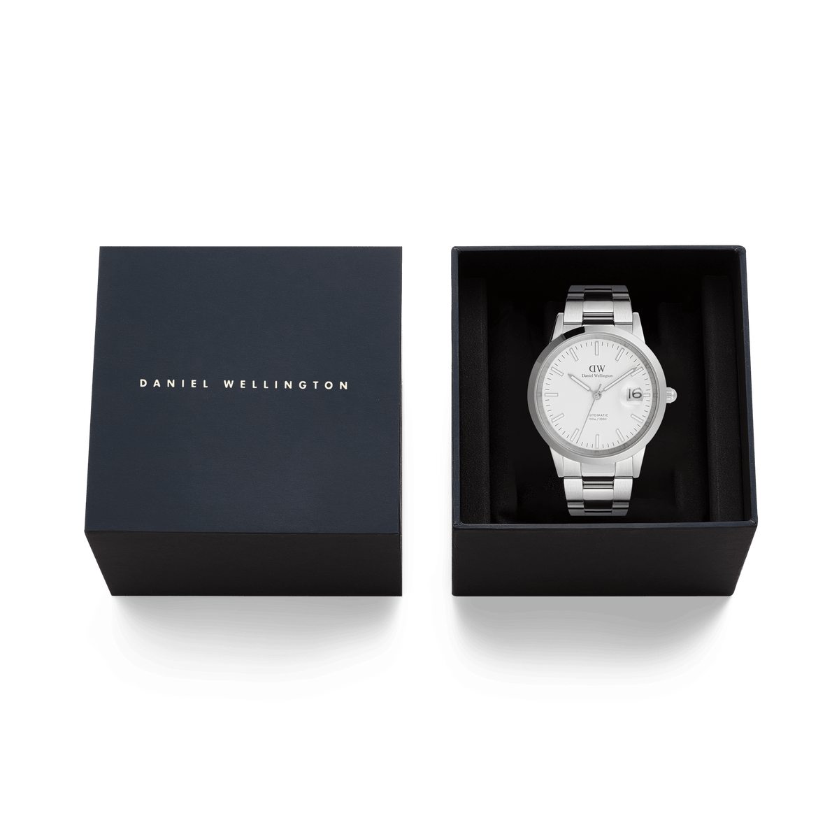 Đồng hồ Iconic Link Automatic - Bạc