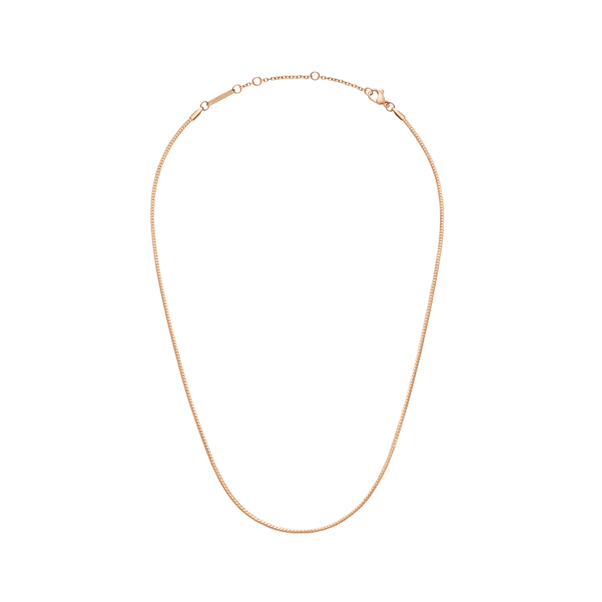 Dây chuyền Flat Chain - Vàng Hồng