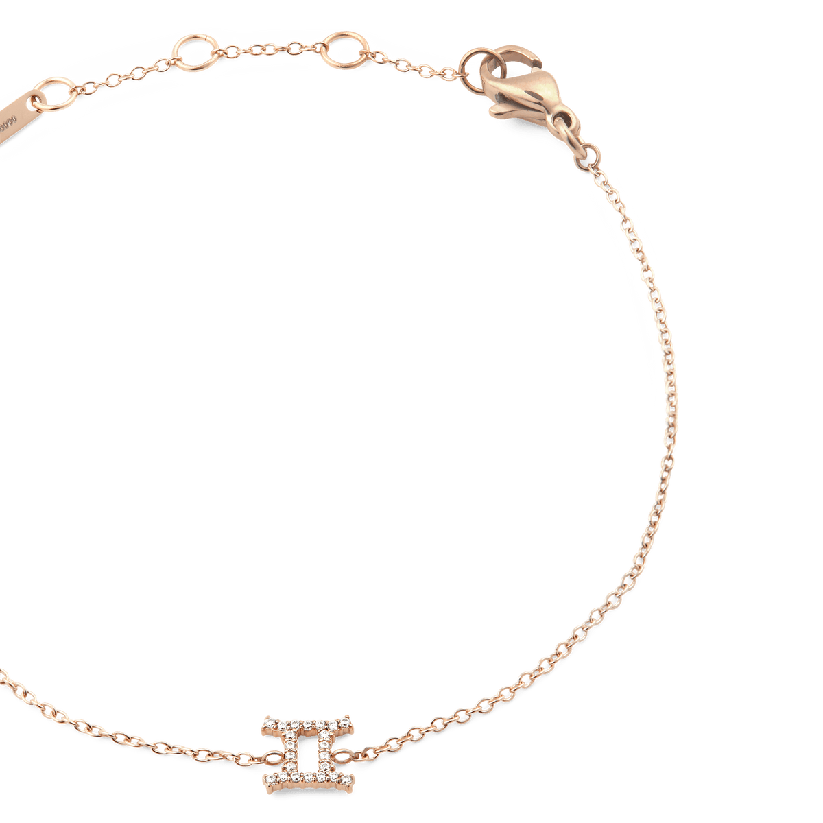 Vòng tay Crystal Zodiac - Vàng Hồng