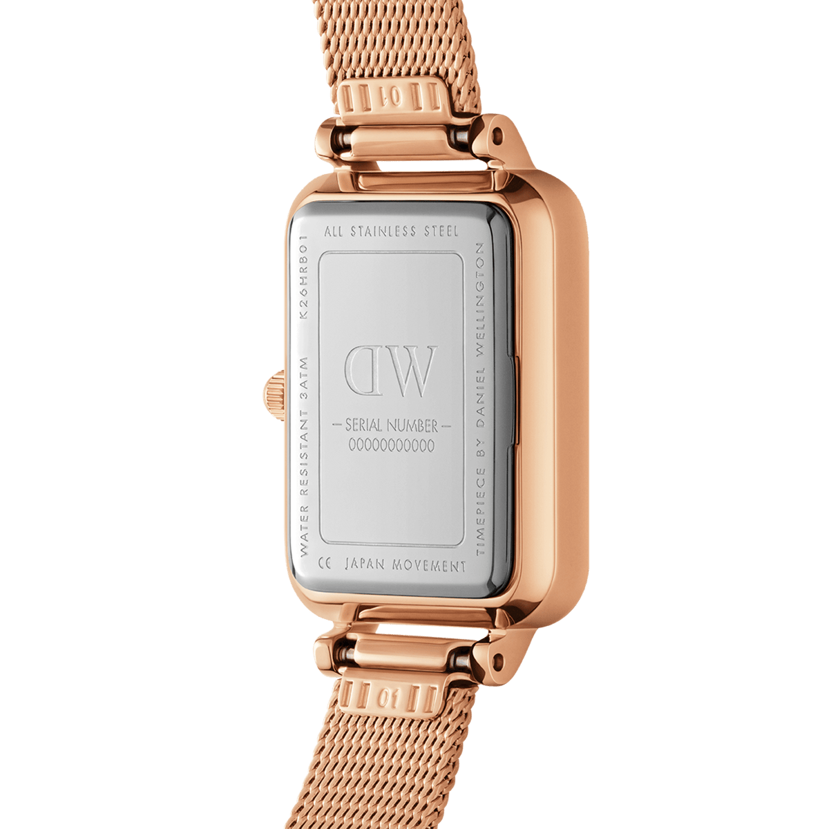 Đồng hồ Quadro Lumine Bezel Melrose - Vàng Hồng