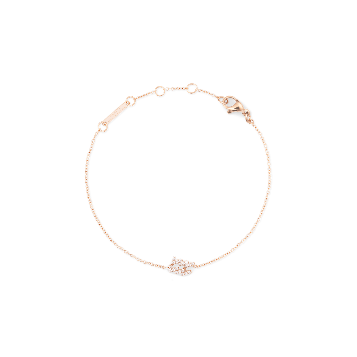 Vòng tay Crystal Zodiac - Vàng Hồng