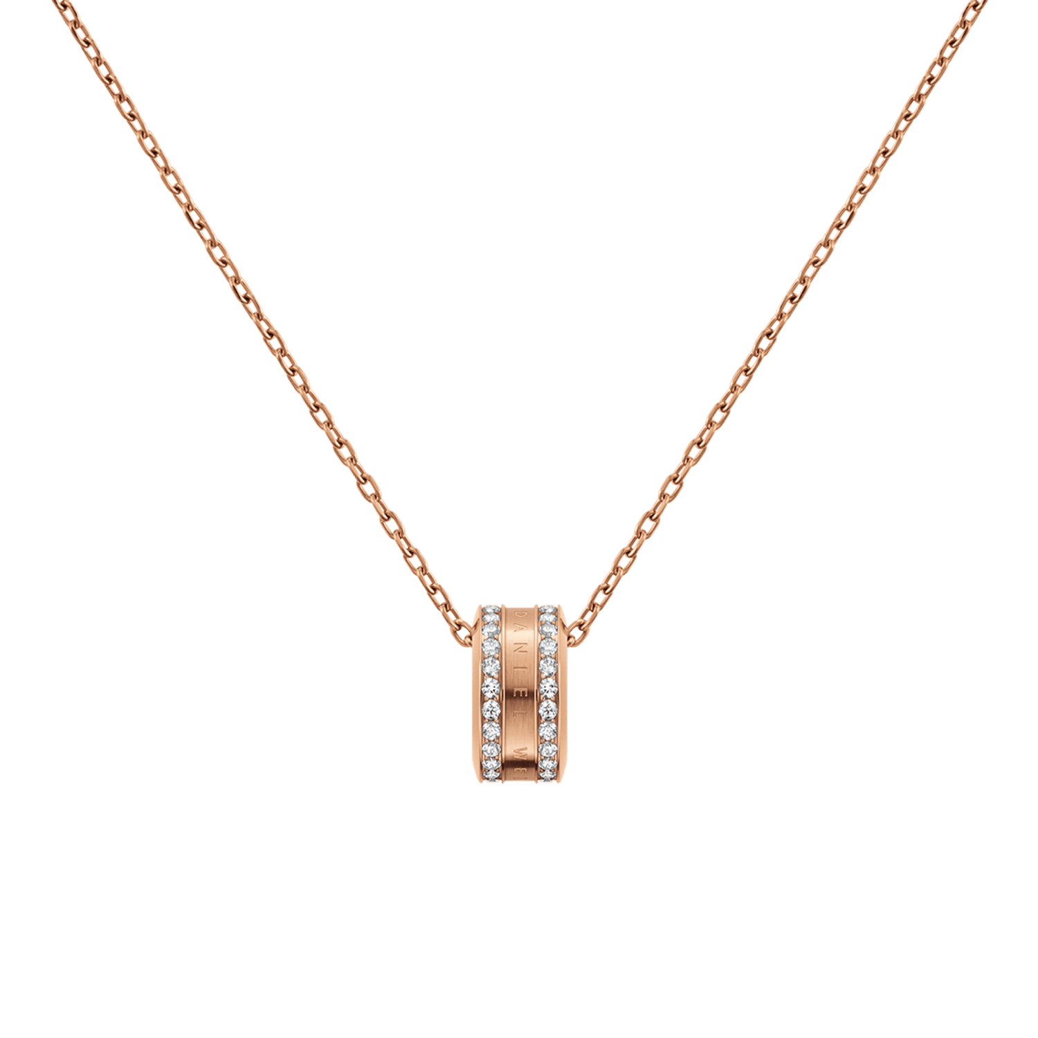 Elan Lumine Necklace Rose Gold