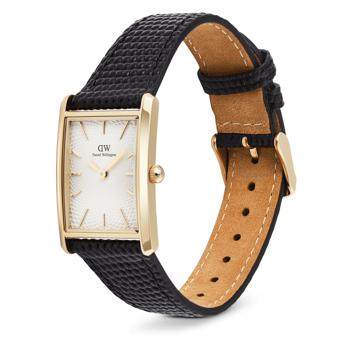 Đồng hồ Bound Black Lizard Guilloché - Vàng 